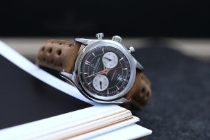 carl f bucherer manero flyback retro style