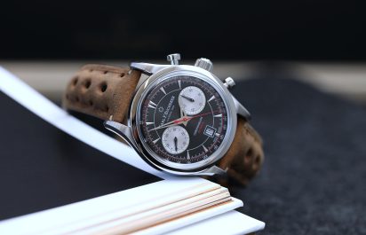 carl f bucherer manero flyback retro style
