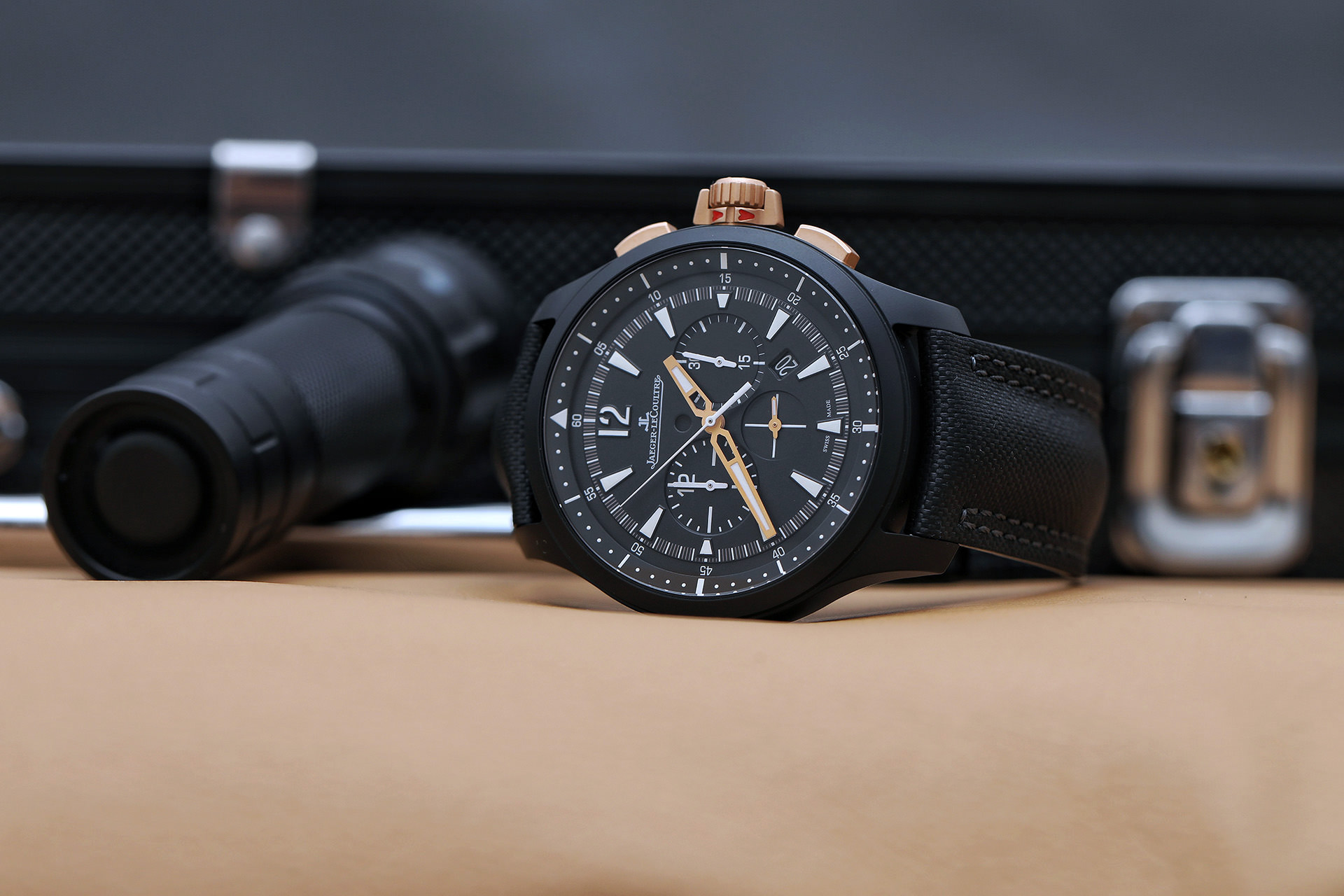 jaeger lecoultre master compressor chronograph ceramic