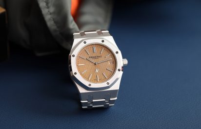 audemars piguet royal oak jumbo extra thin 15202BC sihh 2019