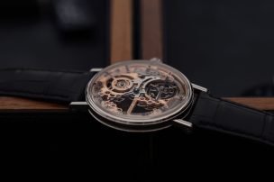 breguet classique tourbillon extra plat squelette 5395