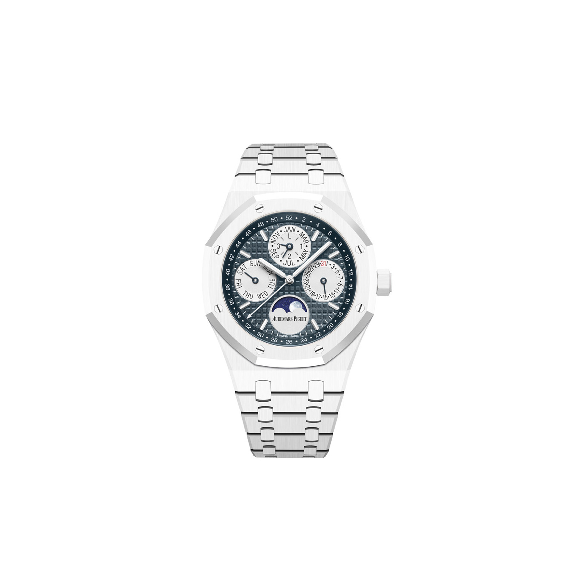 audemars piguet royal oak selfwinding perpetual calendar white ceramic RO_26579CB OO 1225CB