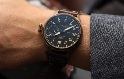 iw501005 iwc big pilots watch heritage bronze