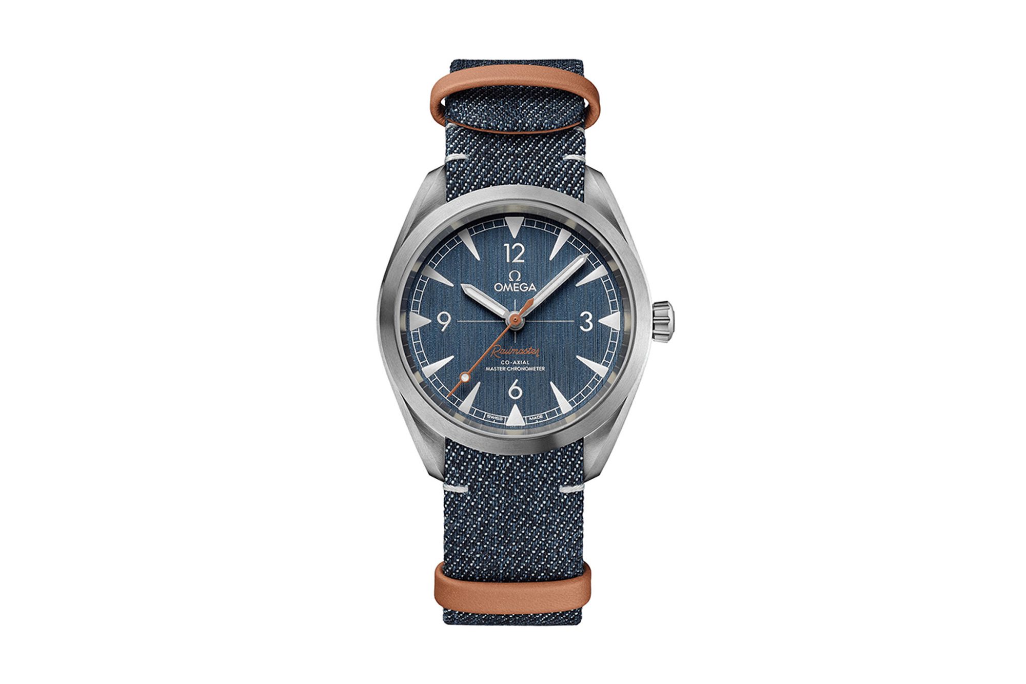 omega railmaster denim 220.12.40.20.03.001