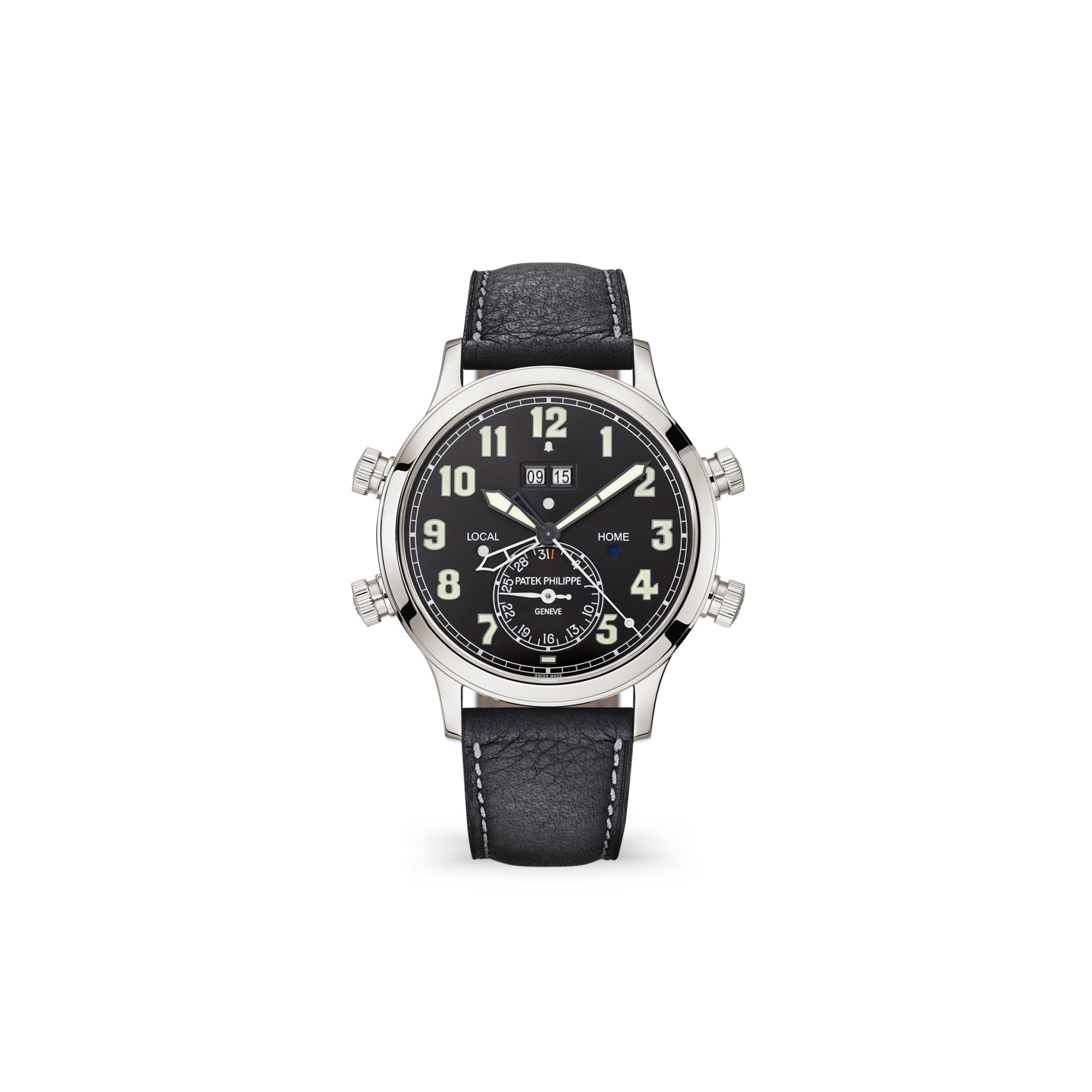 patek philippe alarm travel time 5520p