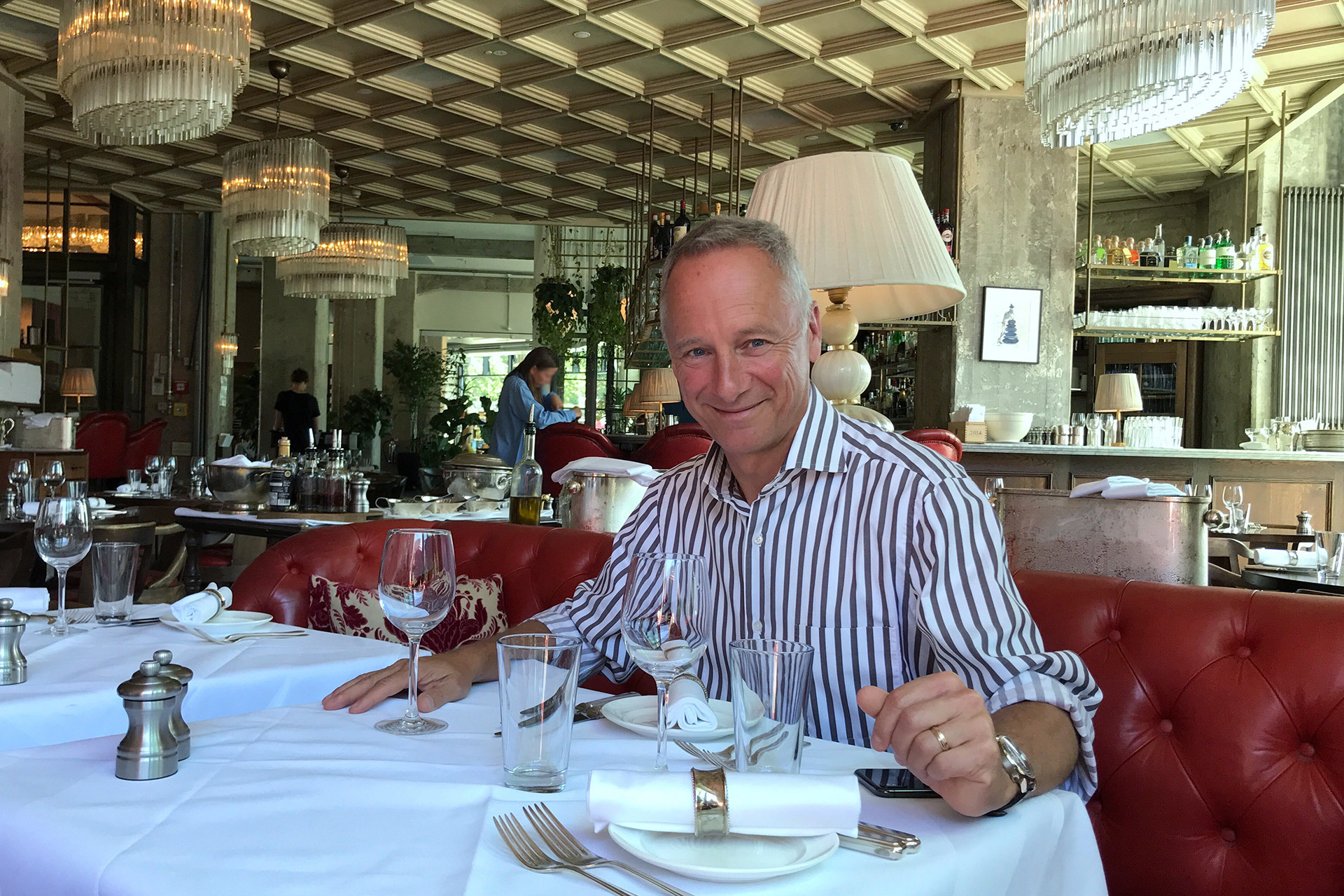 lunch with a lange soehne ceo wilhelm schmid