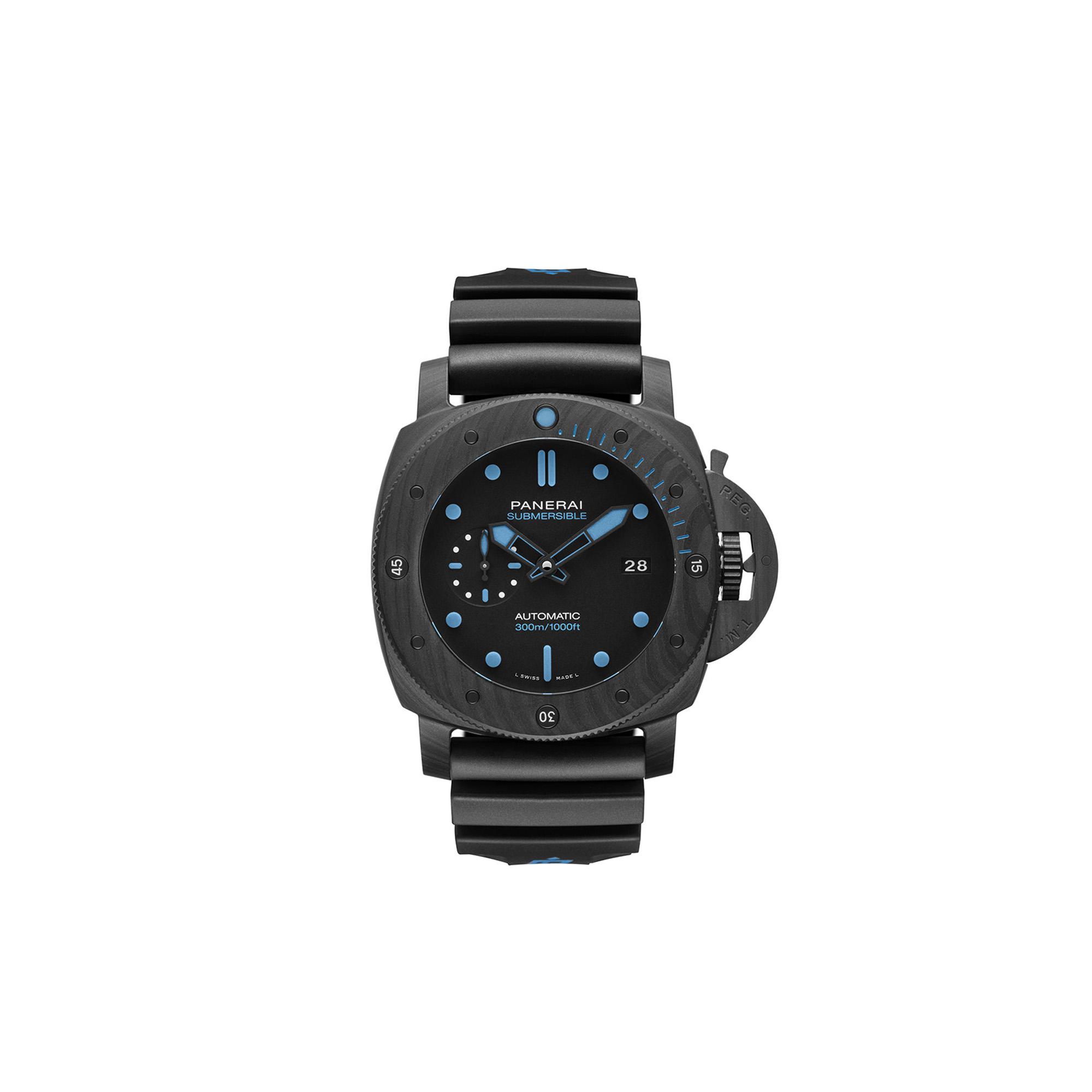 panerai submersible carbotech 47mm pam1616