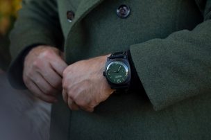 panerai radiomir 1940 military green