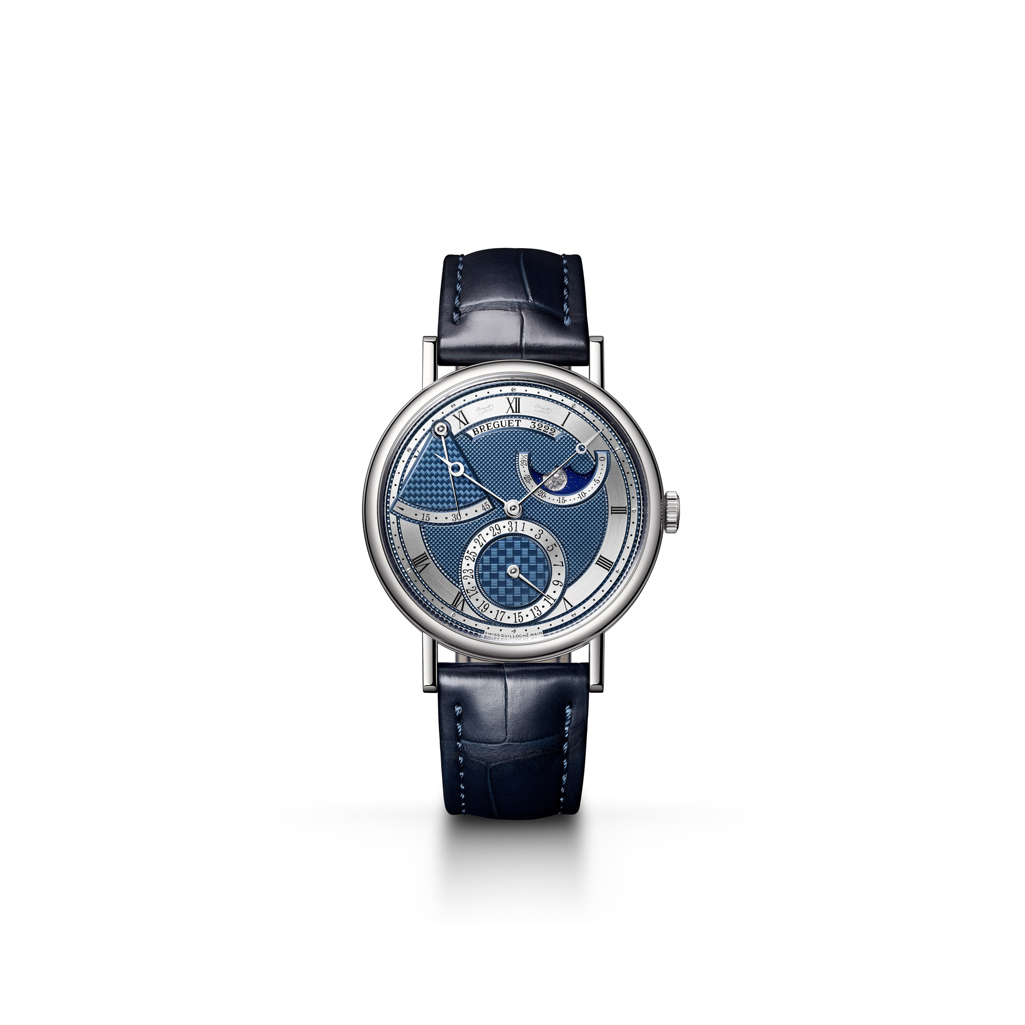 Breguet Classique 7137 in white gold blue dial 7137BBY59VU