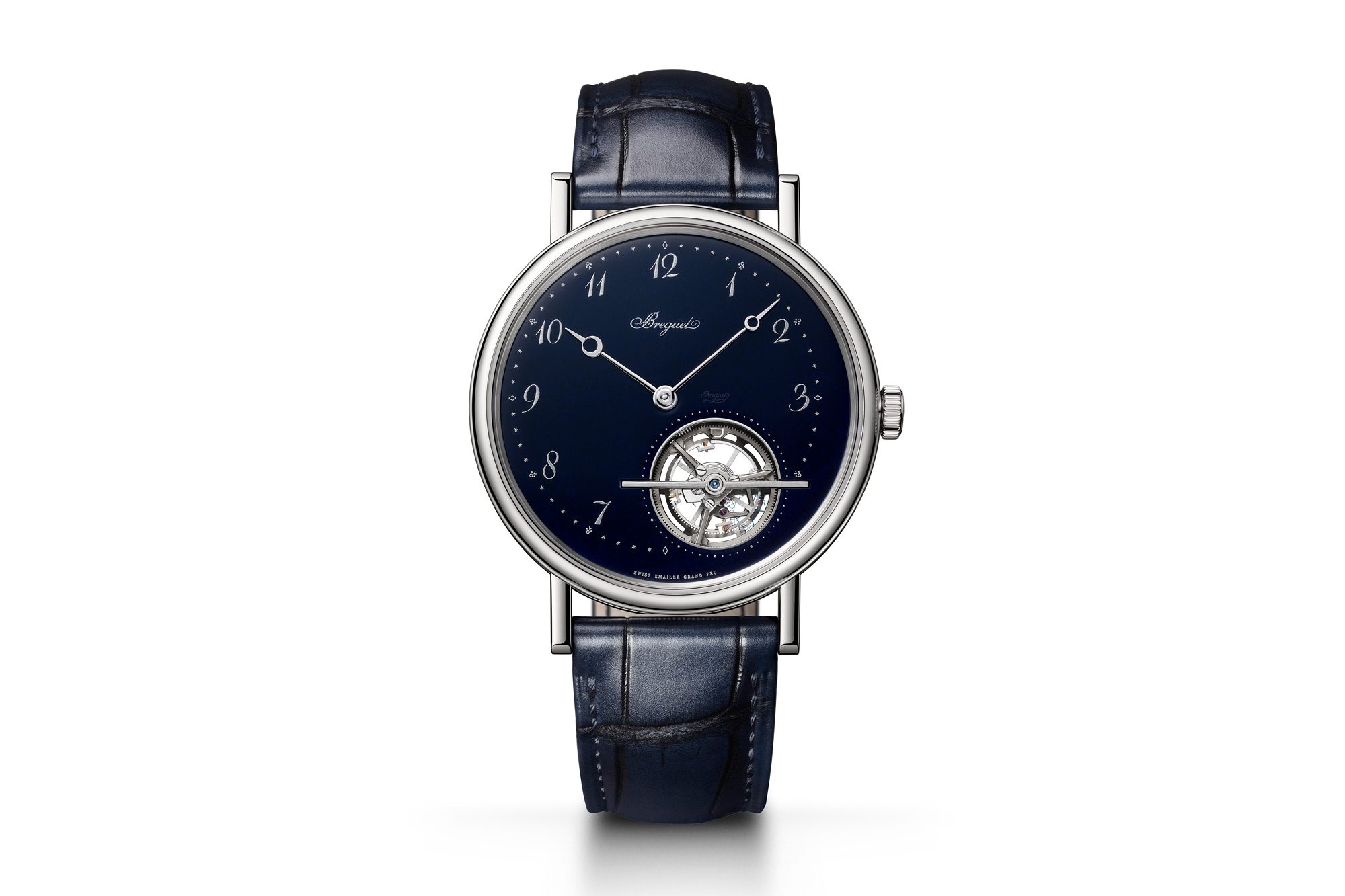 Breguet Classique Tourbillon Extra Plat Blue 5367PT2Y9WU
