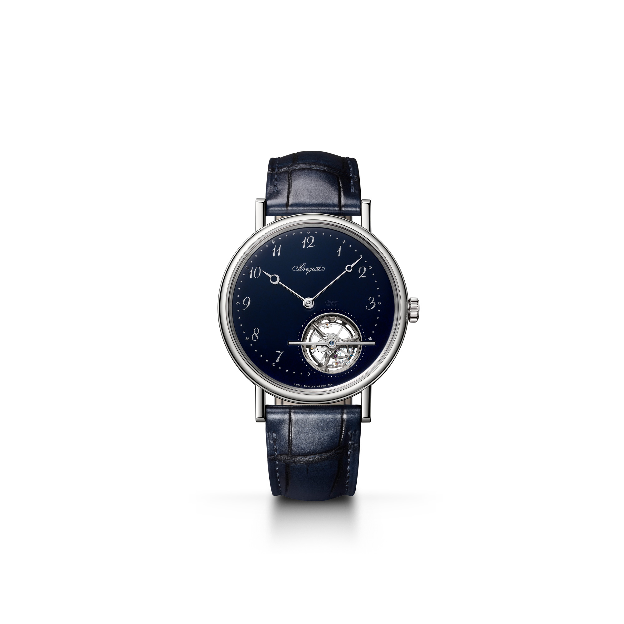 Breguet Classique Tourbillon Extra Plat Blue 5367PT2Y9WU