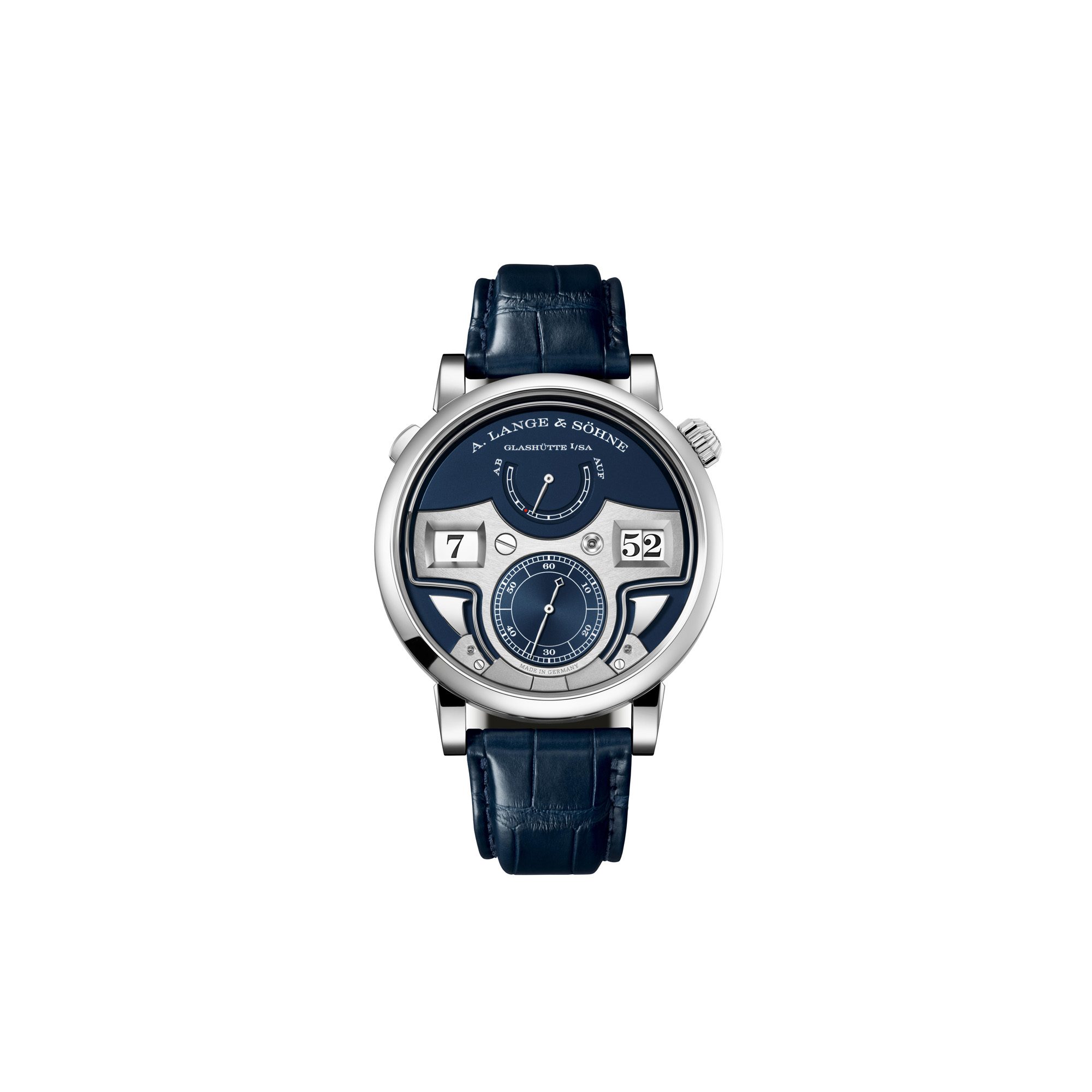 A. Lange und Soehne Zeitwerk Minutenrepetition ALS 147 028 F Cover Watches And Wonders 2020 Novelty