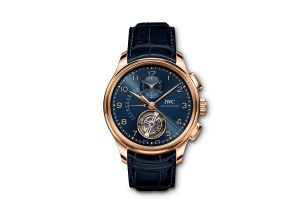 IWC Portugieser Tourbillon Rétrograde Chronograph IW394005 Boutique Edition 18k Armor Gold Watches And Wonders 2020 Novelty