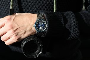 Montblanc 1858 Geosphere Worldtime Blue Dial in Titanium Ref. 125565. Watches & Wonders 2020 Novelty