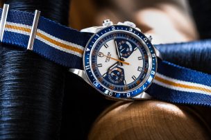 Tudor Heritage Chrono 70330B 0003 Blue Fabric