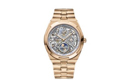 Vacheron Constantin Overseas Ewiger Kalender extra-flach Skelett 4300V/120R-B547 Watches & Wonders soldier front