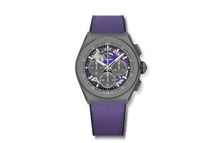 Zenith Defy21 Ultraviolet. Dial side. Novelty 2020, News