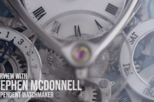 Interview with the independent watchmaker Stephen McDonnell – MB&F Legacy Machine Perpetual