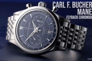 Carl F. Bucherer Manero Flyback Chronograph in Blue