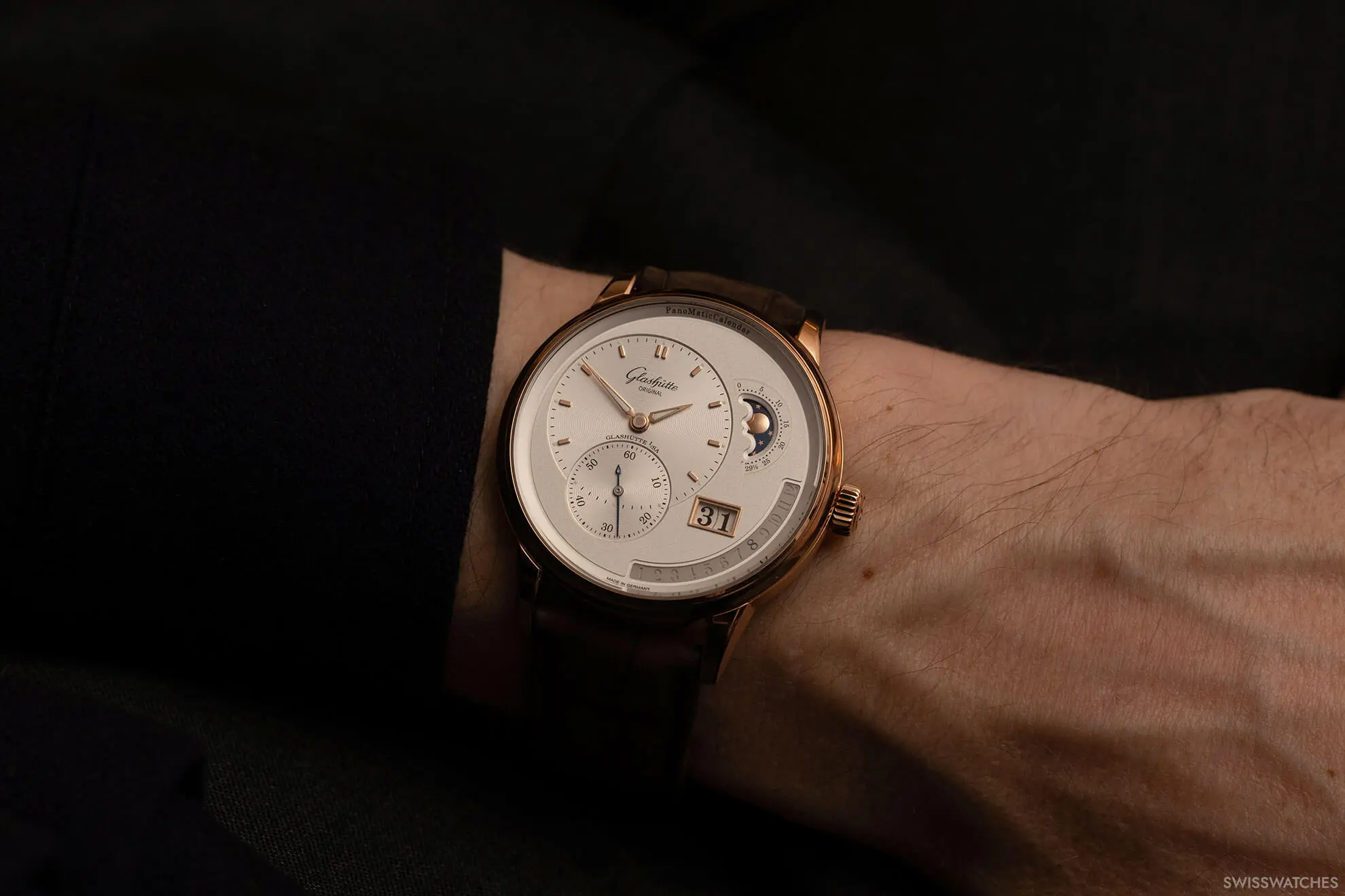 Glashütte Original moon phase watches