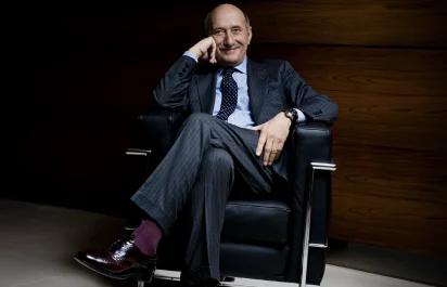 Ein Porträt des Officine Panerai CEO Angelo Bonati.