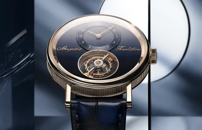 Das Zifferblatt der Breguet Classique Tourbillon Sideral Ref. 7255BH/2Y/9VU.