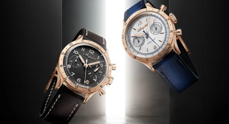 Breguet Type XX Chronograph Ref. 2075BH/9939/8 and 2075BHG/939/8, 250th Anniversary Editions.
