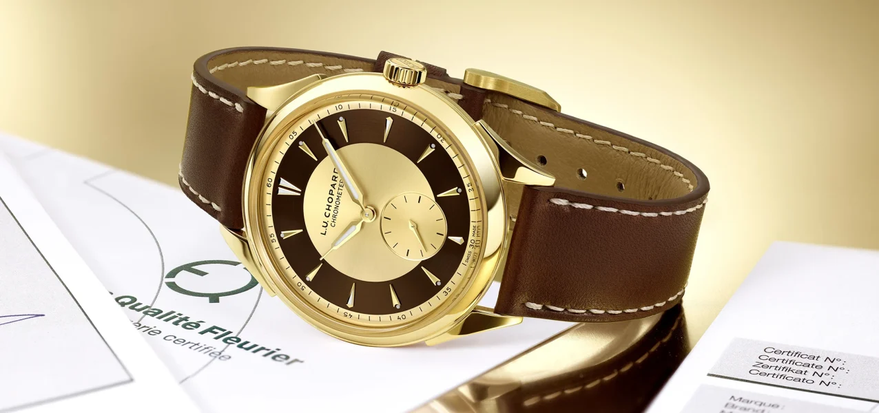 Die Chopard L.U.C Qualité Fleurier 20th Anniversary Edition, Referenz 161992-0001, mit Zertifikat.