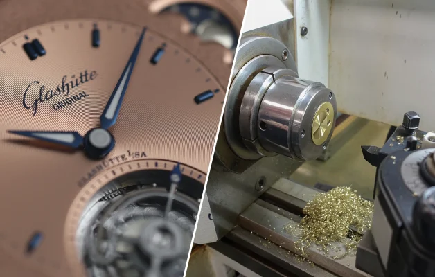 Die Zifferblattmanufaktur von Glashütte Original.
