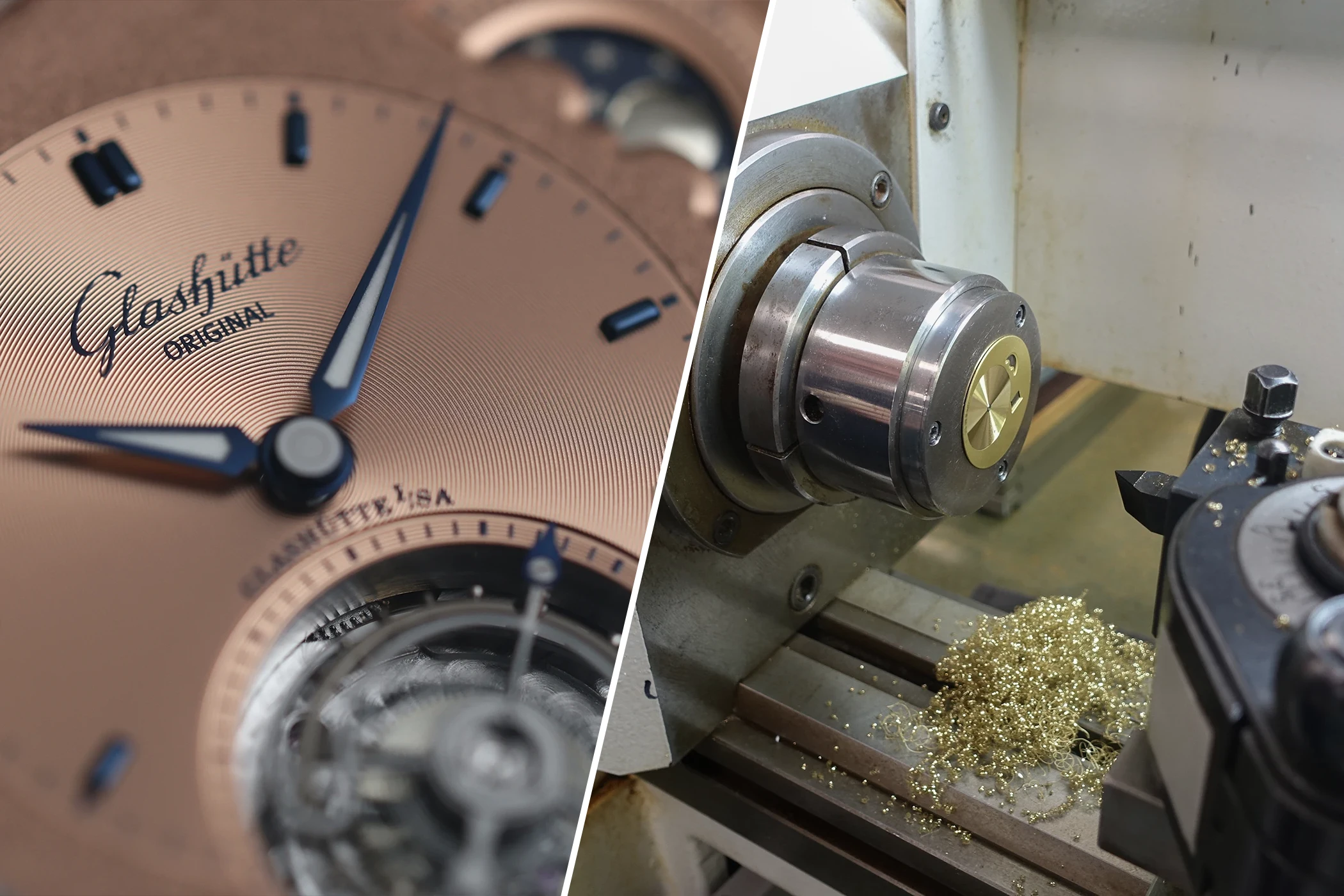 Die Zifferblattmanufaktur von Glashütte Original.