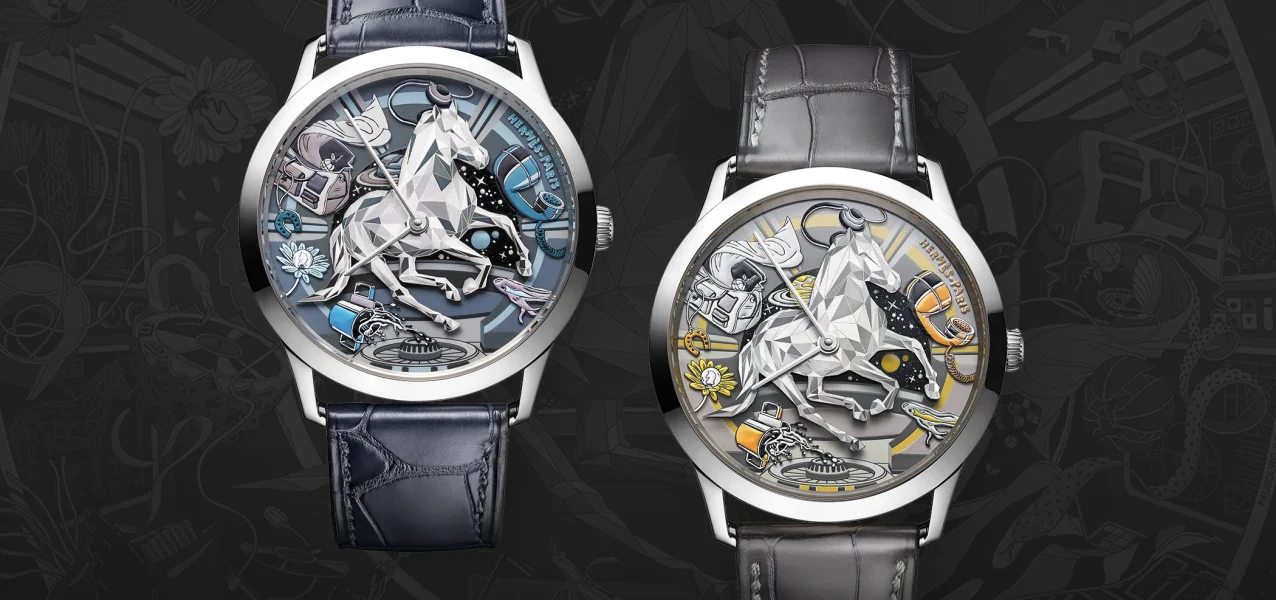 Die Hermès Slim d’Hermès Faubourg of Dreams Limited Editions (zweite Ansicht).