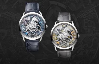 Die Hermès Slim d’Hermès Faubourg of Dreams Limited Editions (zweite Ansicht).