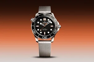 Die Omega Diver 300M in Orange, Referenz 210.32.42.20.01.018.