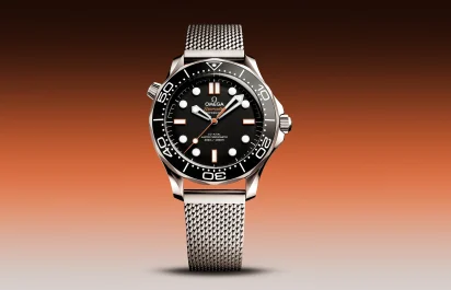 Die Omega Diver 300M in Orange, Referenz 210.32.42.20.01.018.