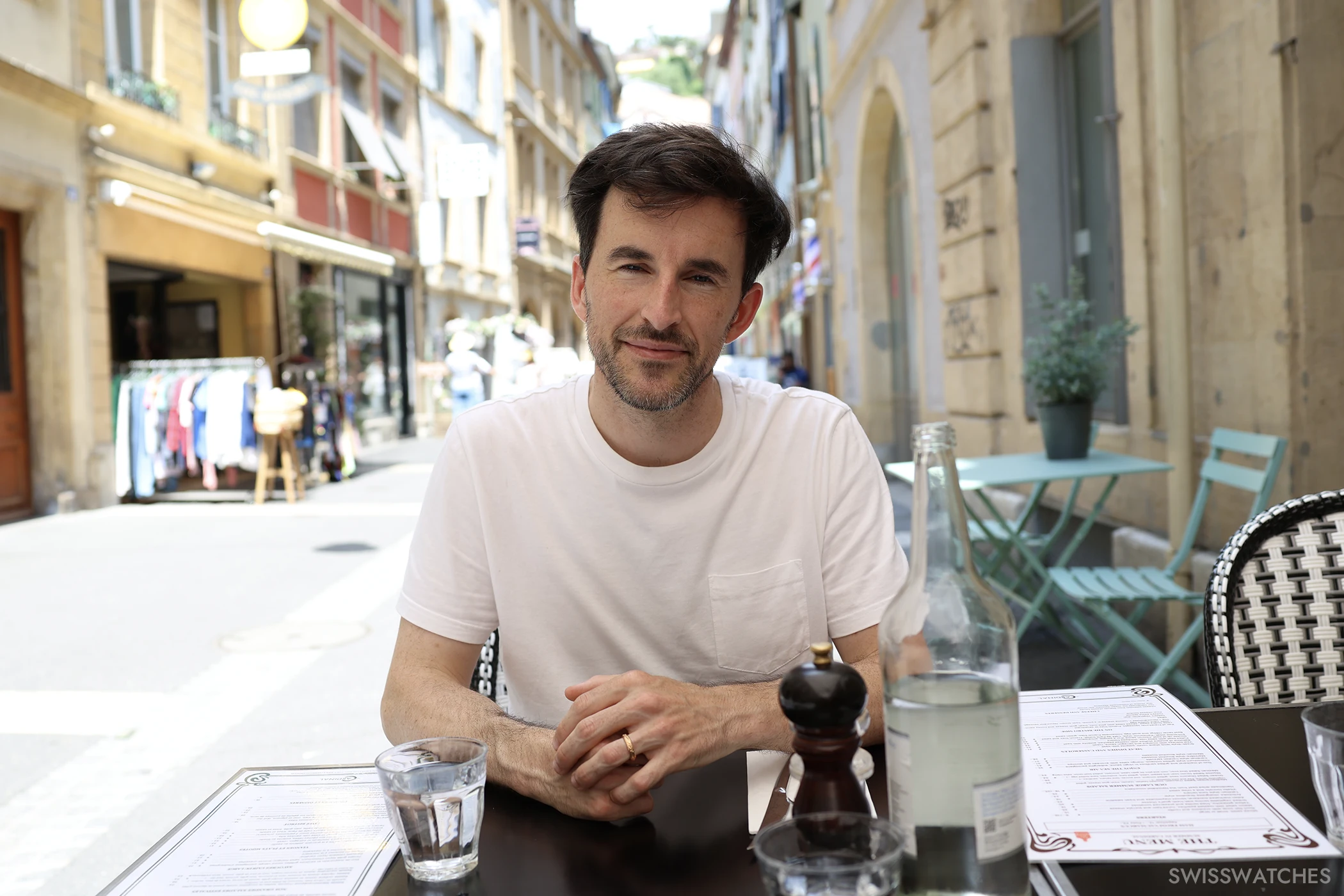 Ein Porträt von Sylvain Berneron.