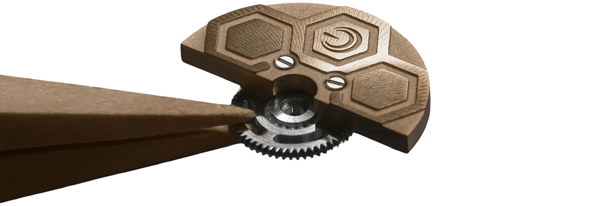 Rotor of the Gerald Charles Masterlink watch.