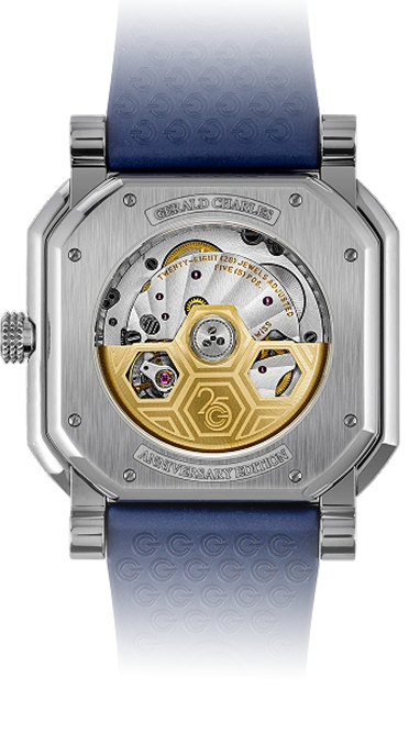Gerald Charles Maestro GC39 Manufacture 4.0 calibre movement.
