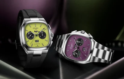 Der Glashütte Original Seventies Chronograph Panoramadatum.
