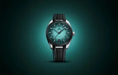 Omega Seamaster Aqua Terra - Zifferblatt in türkis
