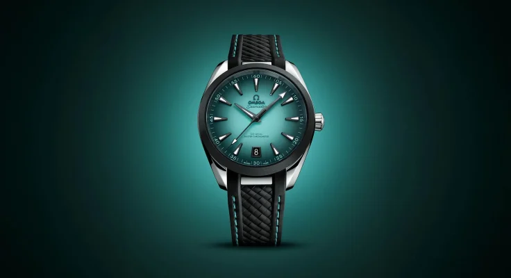 Omega Seamaster Aqua Terra - Zifferblatt in türkis