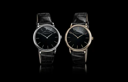 Die A. Lange & Söhne Saxonia Thin Ref. 211.062 und Ref. 211.052.