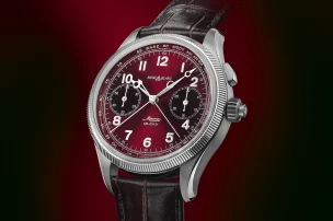 Das Zifferblatt der Montblanc 1858 Split-Second Chronograph Limited Edition Ref. 134029.