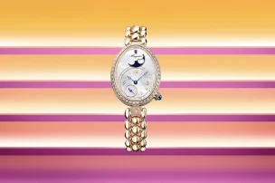 Die Breguet Reine de Naples Ref. 9935BH/5W/J40D0.