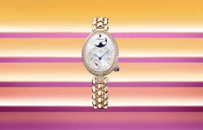 Die Breguet Reine de Naples Ref. 9935BH/5W/J40D0.