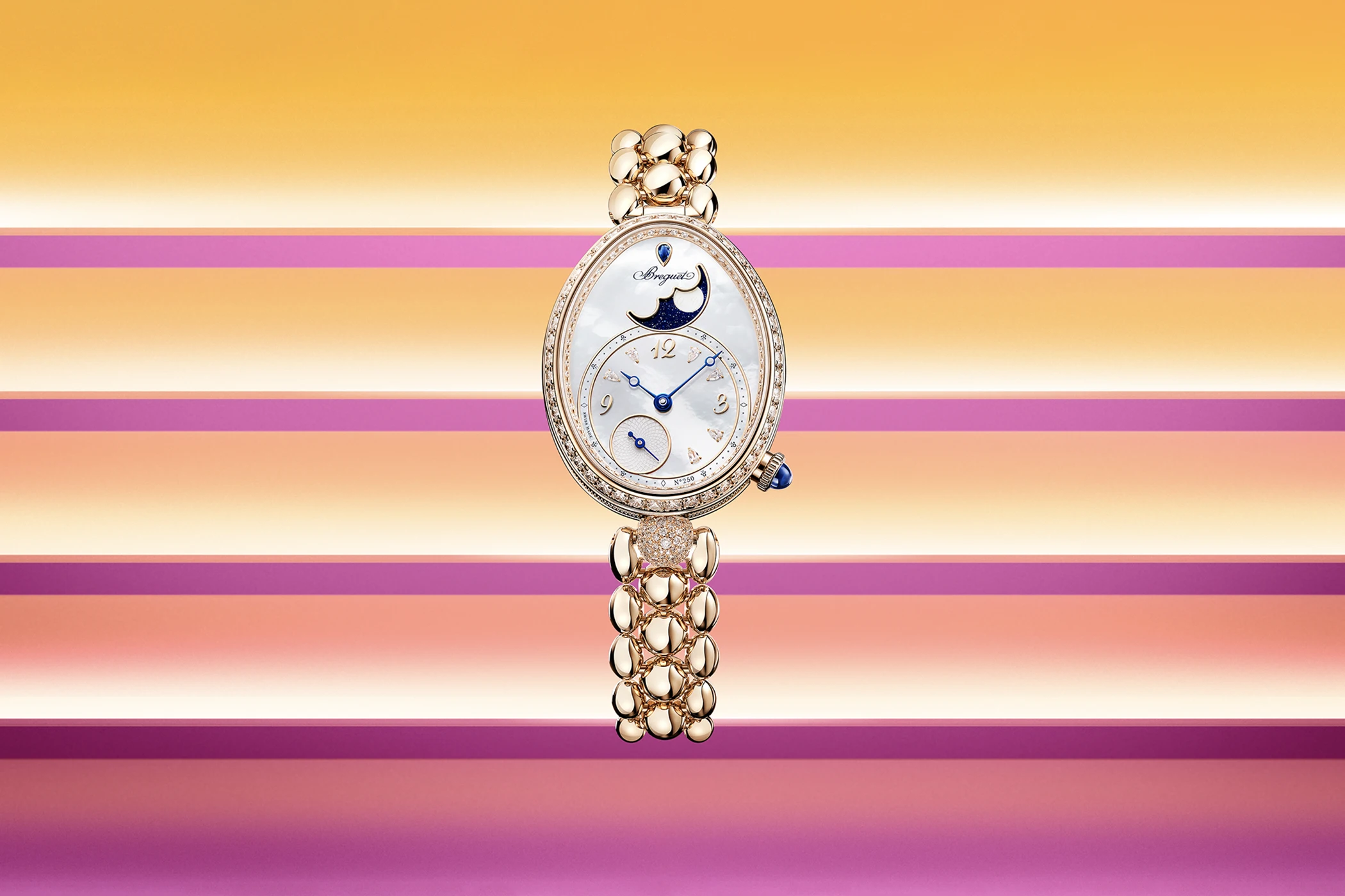 Die Breguet Reine de Naples Ref. 9935BH/5W/J40D0.