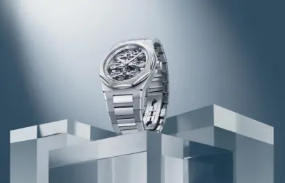 Limitierte Laureato Three Gold Bridges von Girard-Perregaux