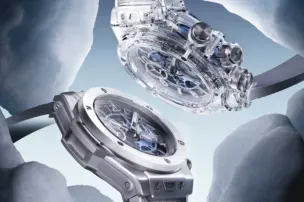 Armbanduhren Bang Unico Winter Titanium Ceramic und Big Bang Unico Winter Sapphire von Hublot