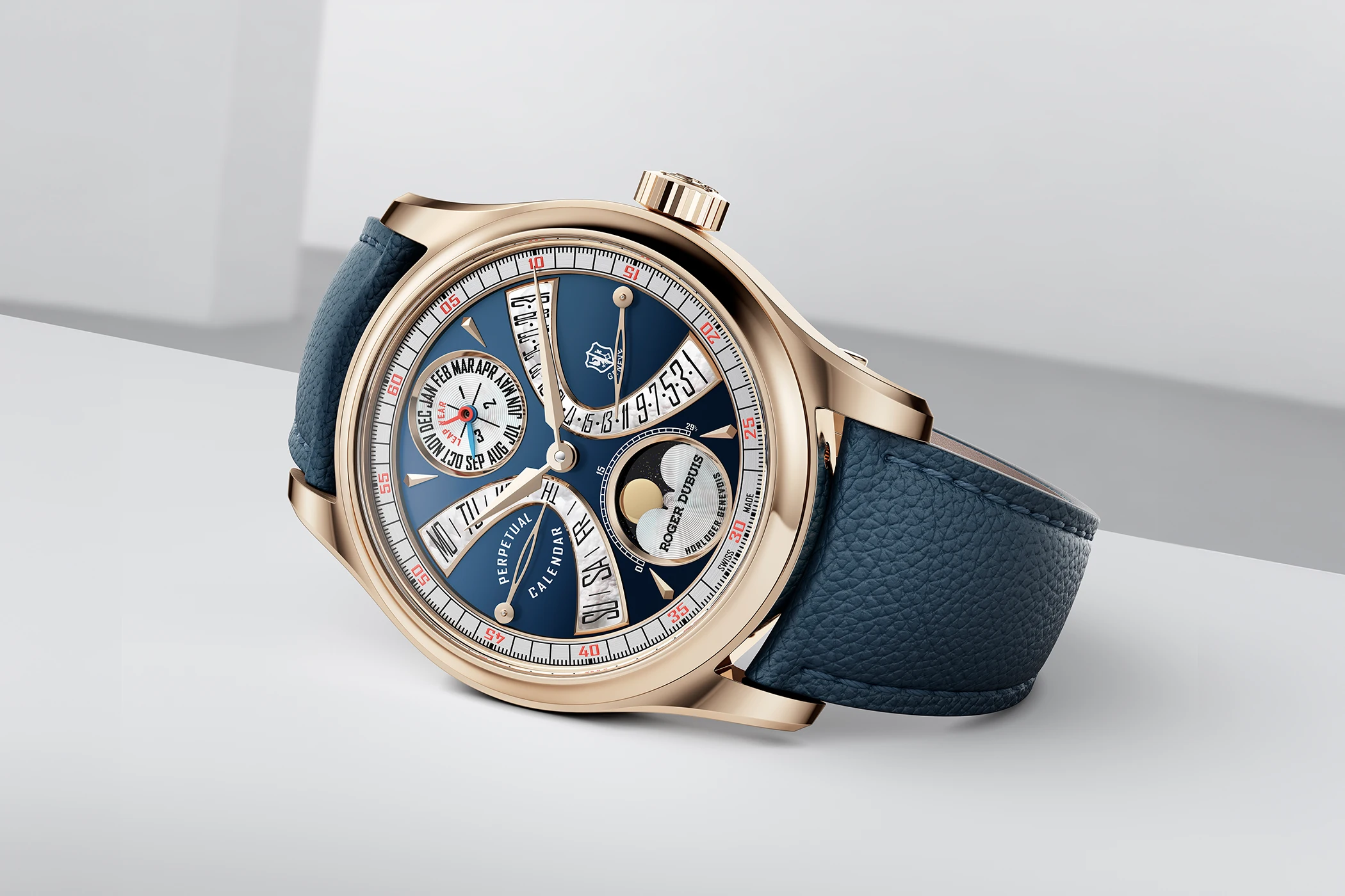 Die Roger Dubuis Hommage La Placide Ref. RDDBHO0612 von vorn.