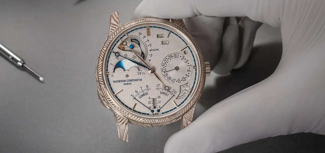 Das Zifferblatt der Vacheron Constantin Les Cabinotiers La Quête Ref. 304C-74716355.