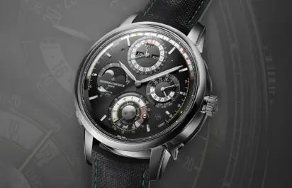 Die Zifferblattansicht der Vacheron Constantin Les Cabinotiers Solaria Ultra Grand Complication Ref. 9600C-000G-231C.